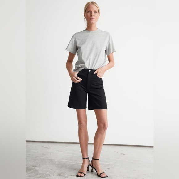 & Other Stories Pants - & Other Stories Forever denim shorts size 10